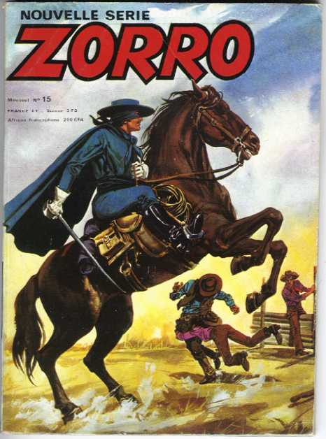 Scan de la Couverture Zorro DPE Greantori n 15